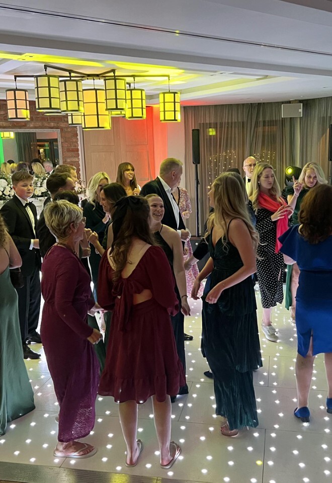 Nightlights DJ - Dancefloor & Uplighting The Great House at Sonning