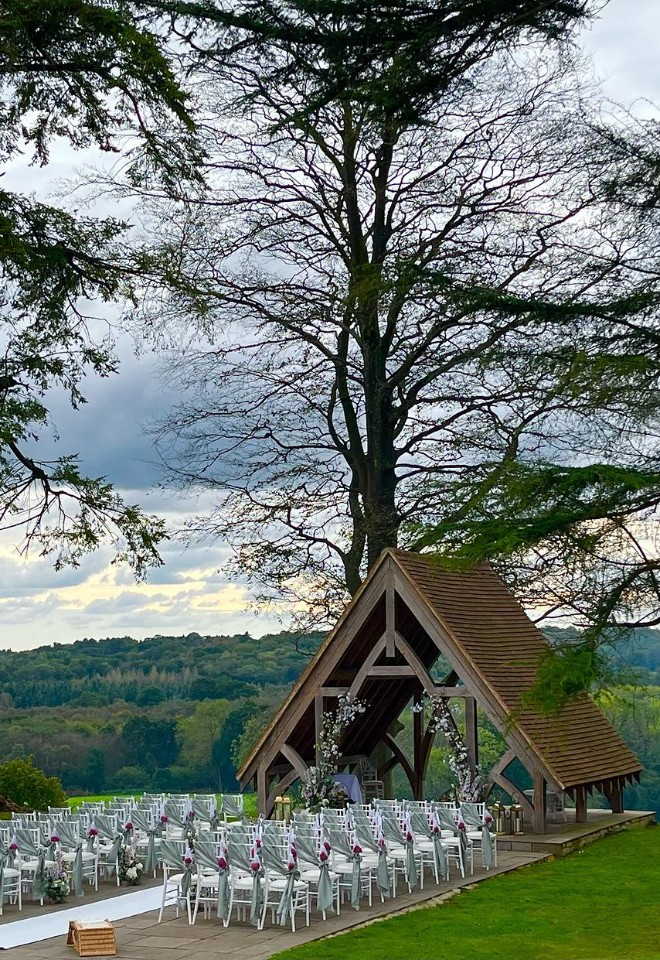 Outdoor wedding venue at Highley Manor from Ceremonies by Sally