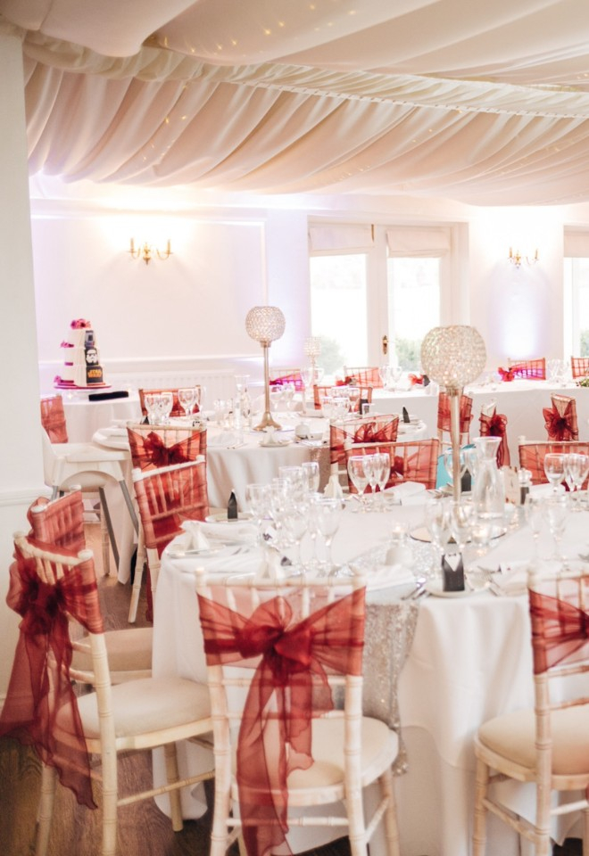 Stunning Rust Coloured Wedding Theme at Southdowns Manor