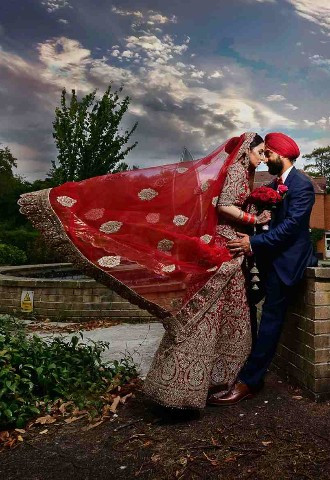 bride & groom wedding photography