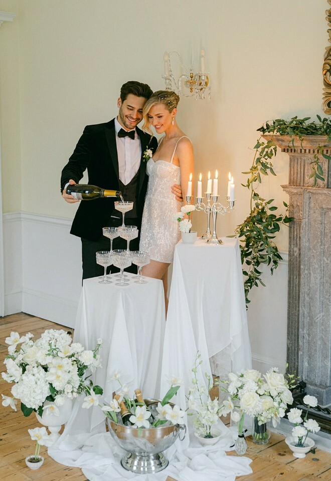 Champagne Tower