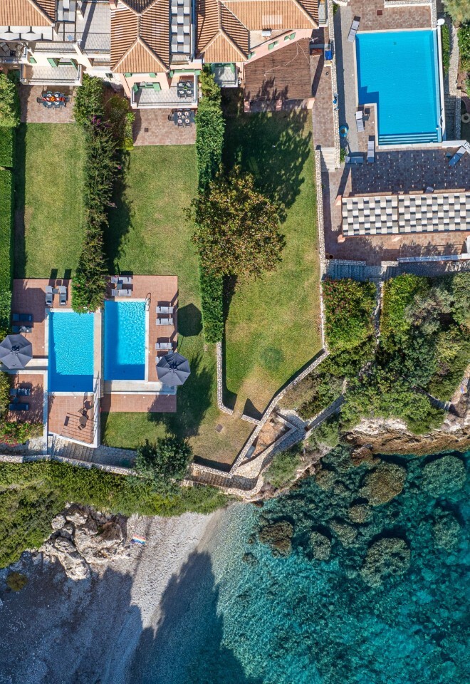 Villa Brio wedding venue by the Ionian Sea 