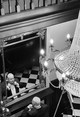 Father of the bride getting ready, MB Events, TikTok wedding content creator