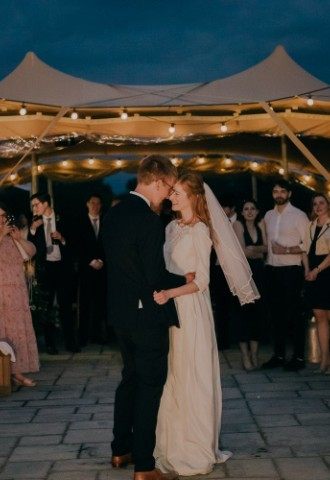 Jenners Barn first dance at Cotswolds wedding