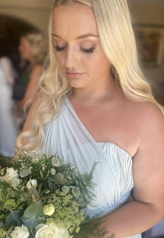 Soft Glam Bridesmaid Makeup
