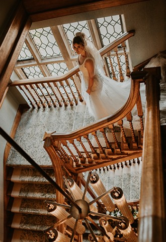 Horwood House magnificent staircase sweeping Buckinghamshire