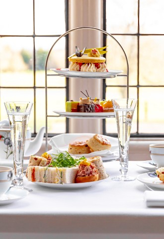 Traditional afternoon tea in Hertfordshir