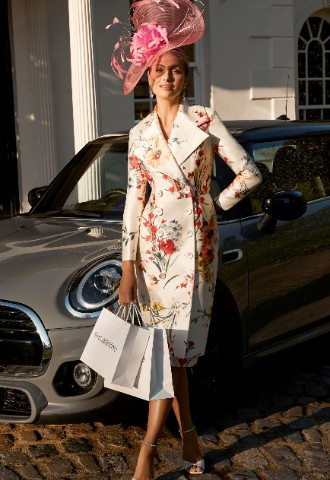 Veni Infantino dress and coat