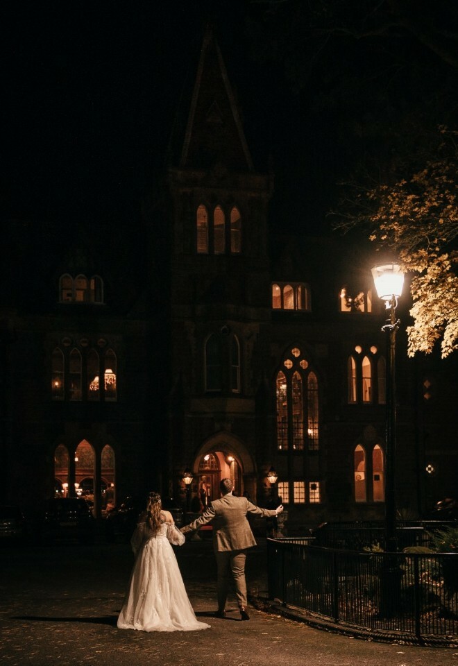 Couple in the evening