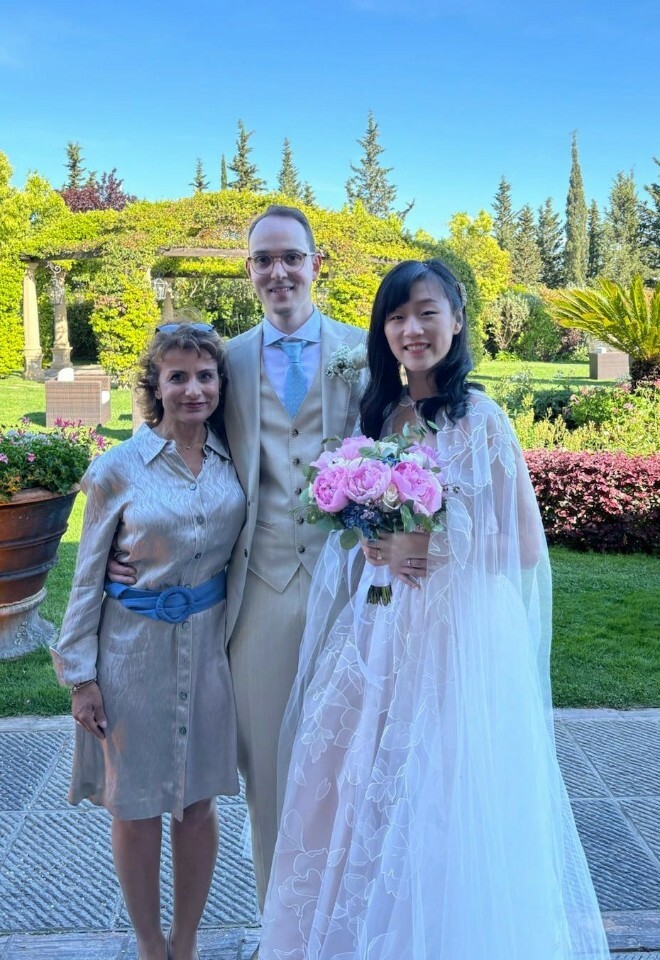 Mixed couple IT-CN from London - Tuscany luxury wedding