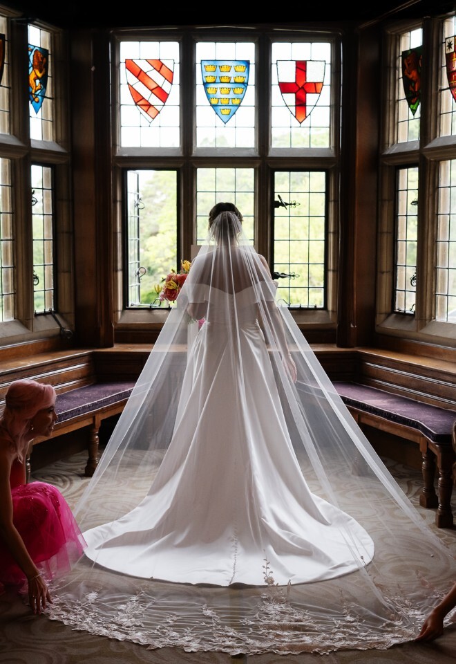 Bride prep at Fanhams Hall