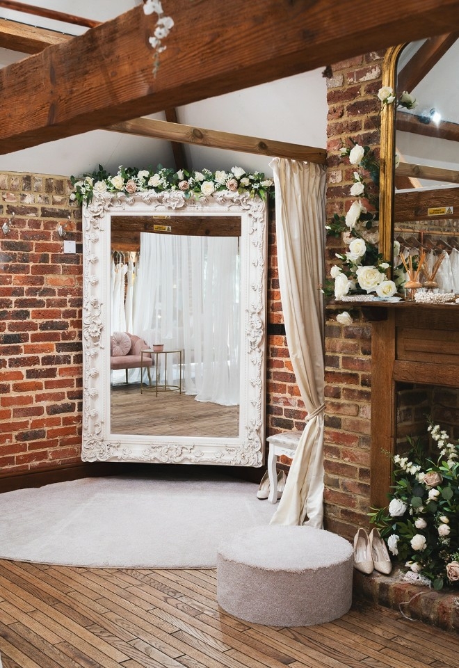 Spacious changing rooms