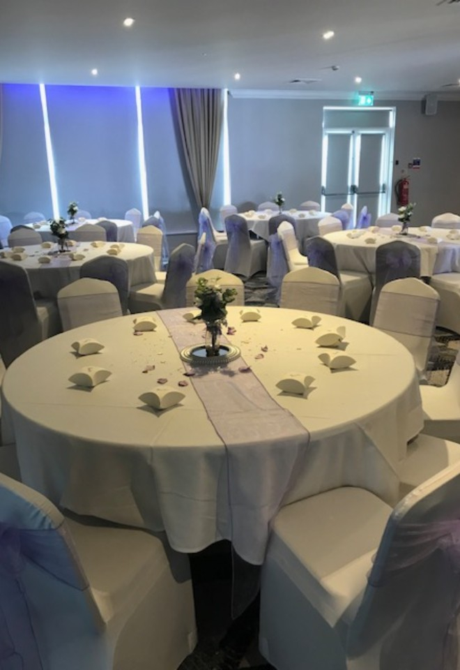 Wedding Breakfast Banqueting Table