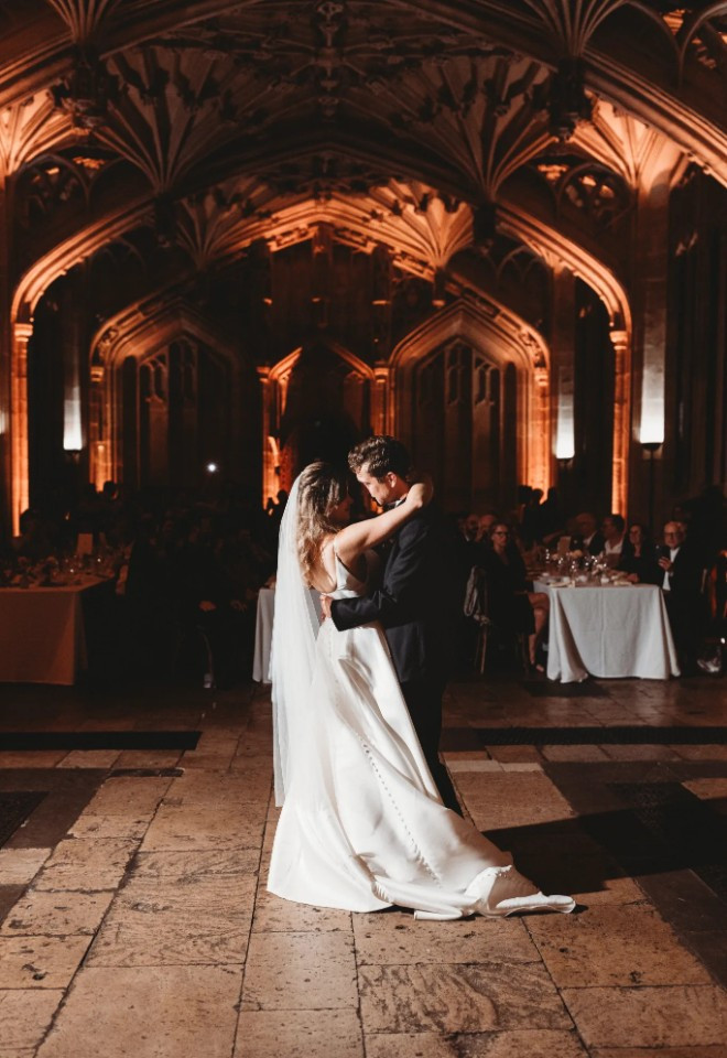 First dance inside the Bodelian Library