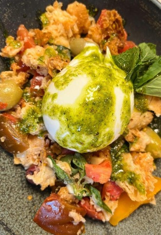 BURATTA & PANZANELLA SALAD