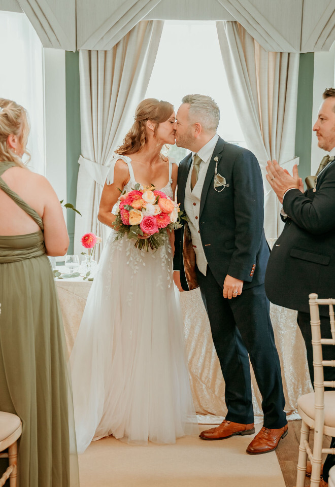 You may kiss the Bride