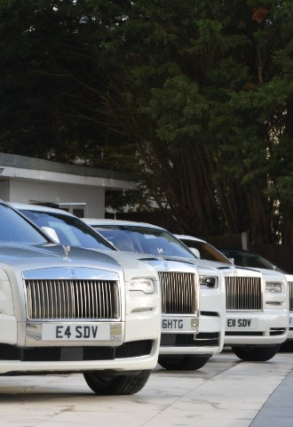 Rolls Royce chauffeur driven 
