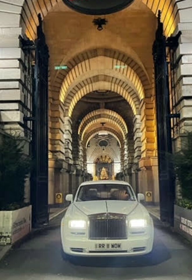 Rolls Royce Phantom Wedding Chauffer