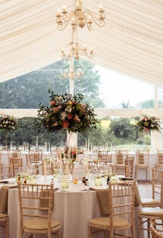 Marquee wedding ardington house