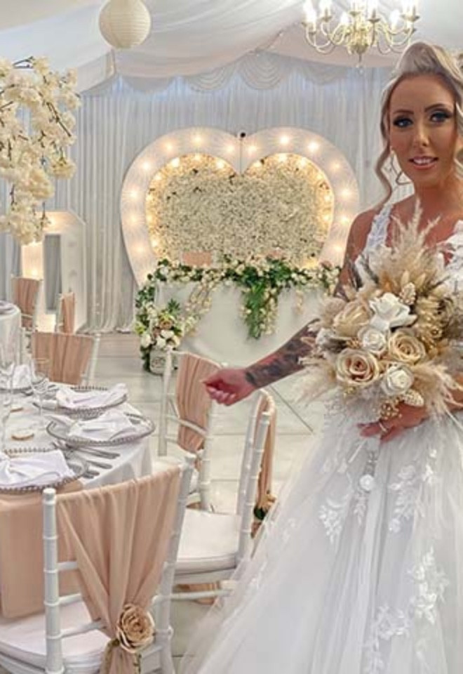 Rose Gold Marquee