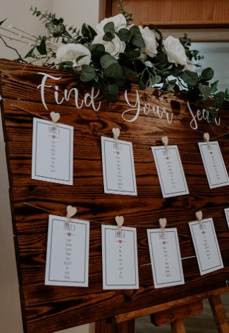 table plan rustic weddings leicestershire warwickshire decor styling