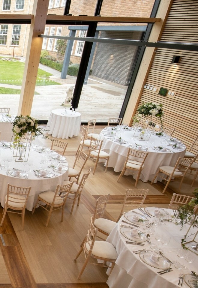 wedding receptions at Taunton School