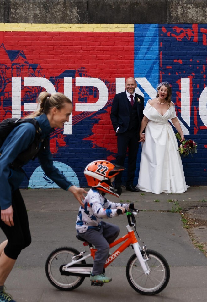 Wapping candid photo