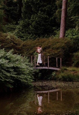 Deeply personal woodland wedding including a hand-fasting ritual