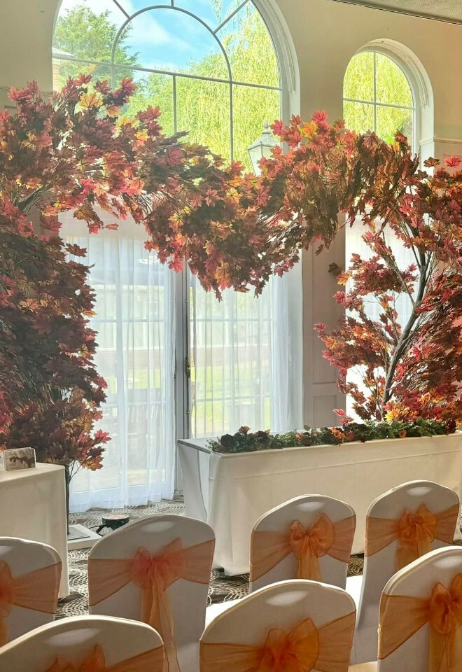 Autumn ceremony in Newport Pagnell