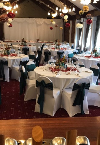 Angie and Joes Wedding in the Marquee 2023 (homemade decorations)