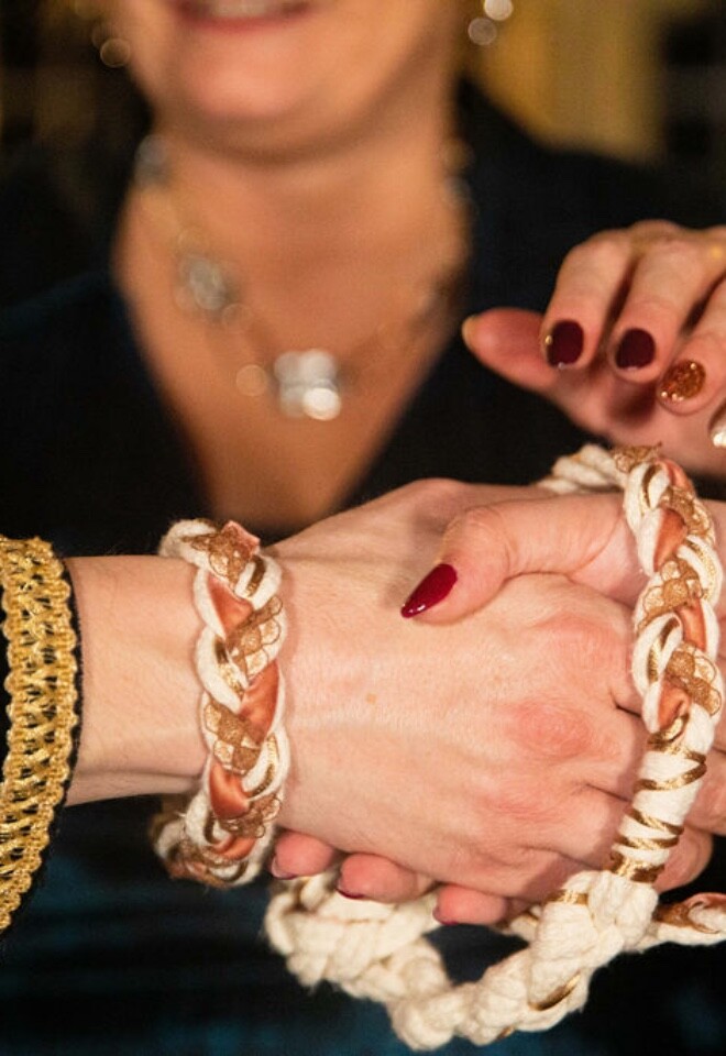 Handfasting photo  by Andrew Ab 