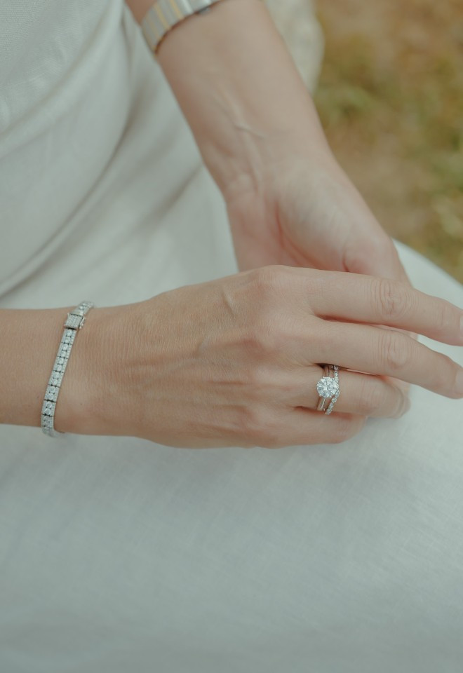 Bespoke Ethica Diamonds ring