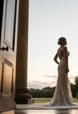 Rise Hall Wedding Bride Country House 