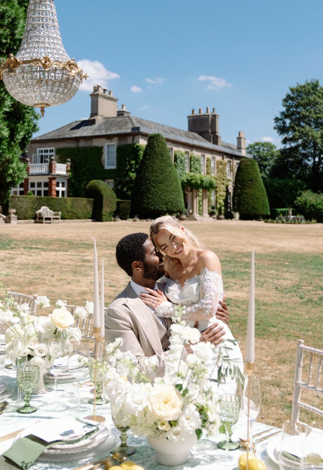 Histon Manor dining tablescape 3