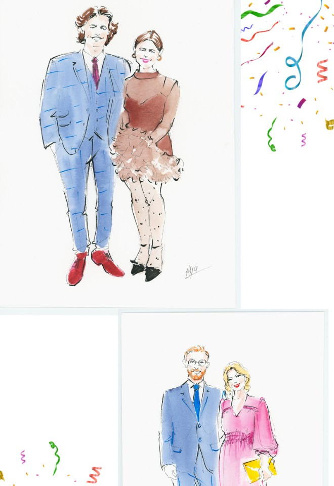 A5 LIVE GUEST ILLUSTRATIONS