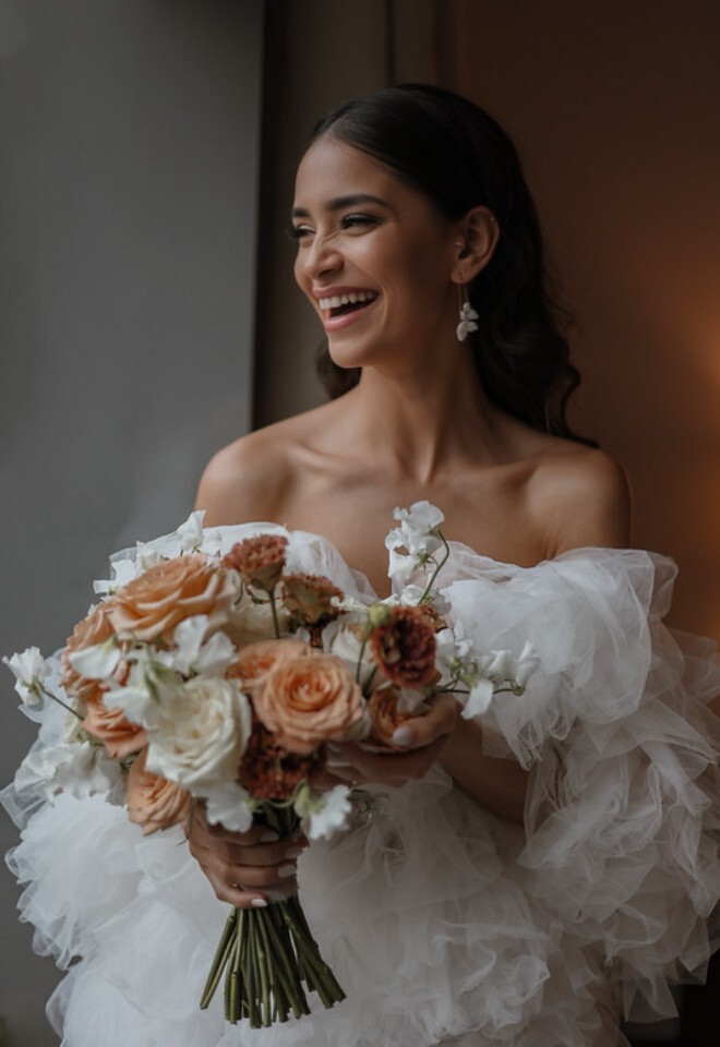 The Bridal dream, Curated in blooms