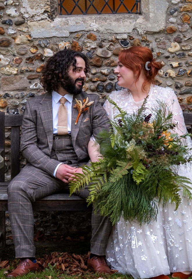 Glancing at each other