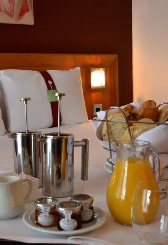 Breakfast Room Service for the Bride 