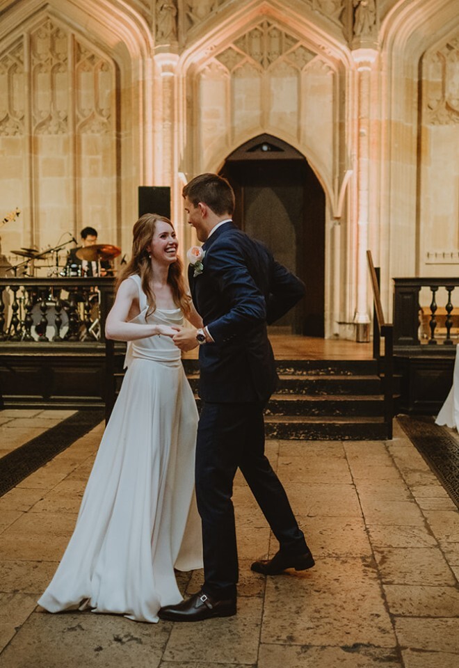 First wedding dance at The Bodleian Oxford