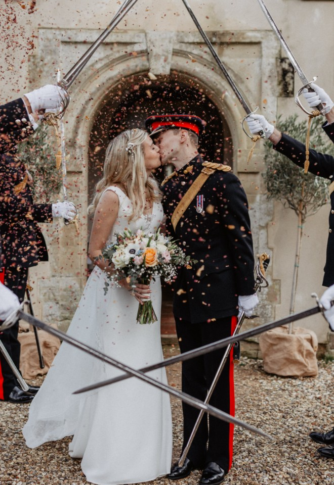 Church Wedding at Wasing Park in Berkshire