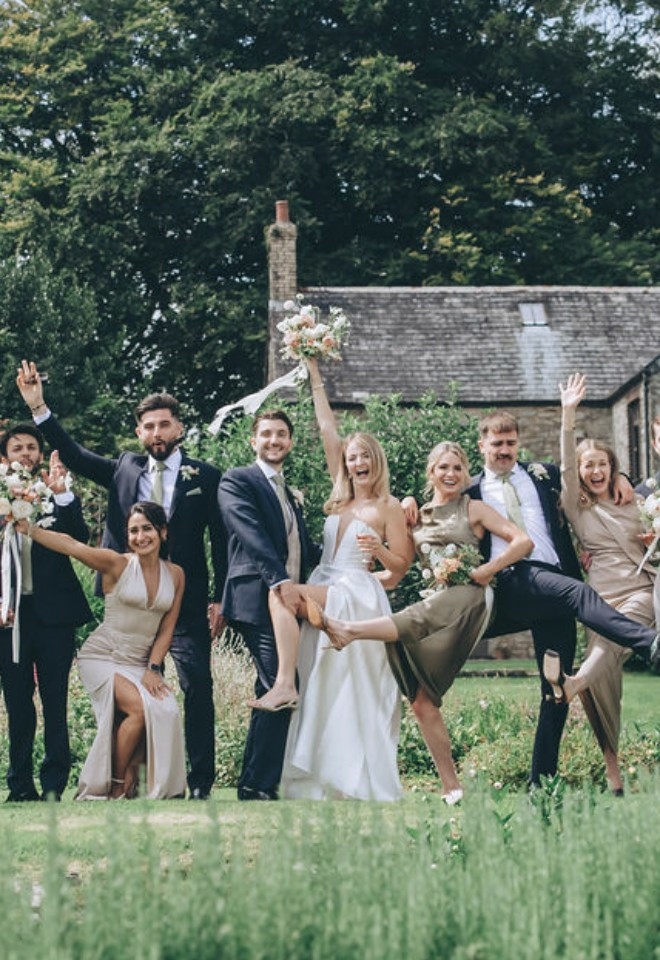 Trevenna Wedding Venue Cornwall Bridal Party