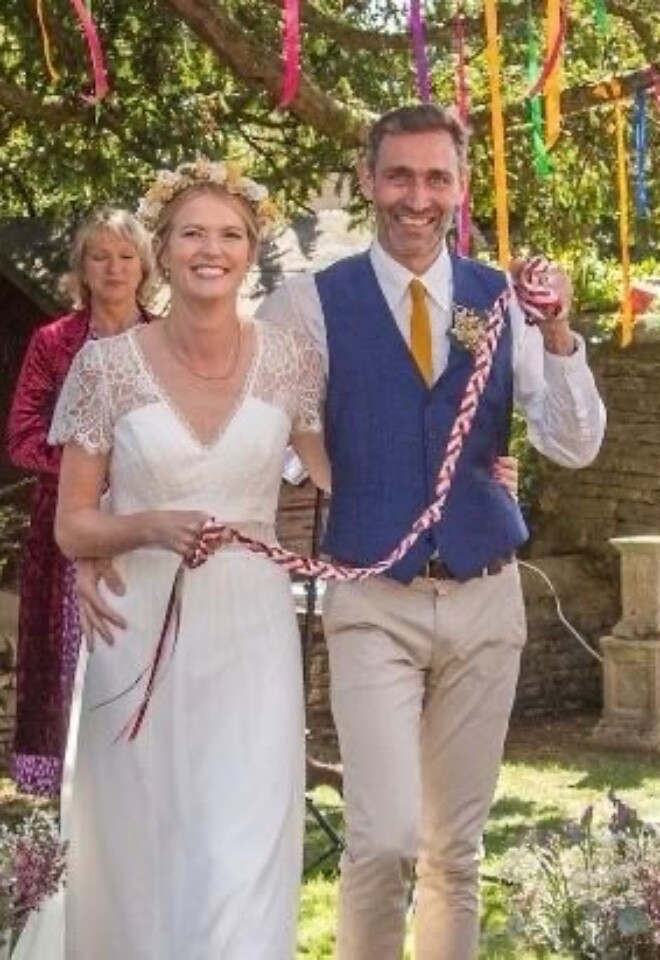 Wedding couple ceremony 