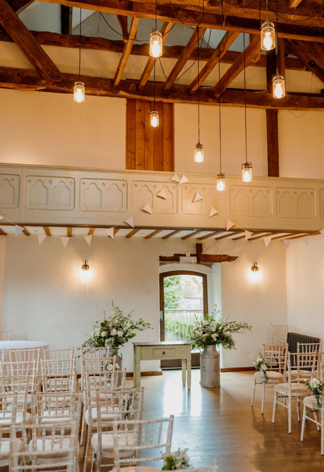 Ceremony at the Watermill, Venue near Bath