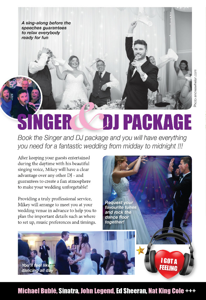 Wedding Singer DJ Mikey JC London Surrey South East UK
