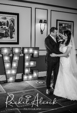 Romantic wedding reception at Grand Hotel Sunderland