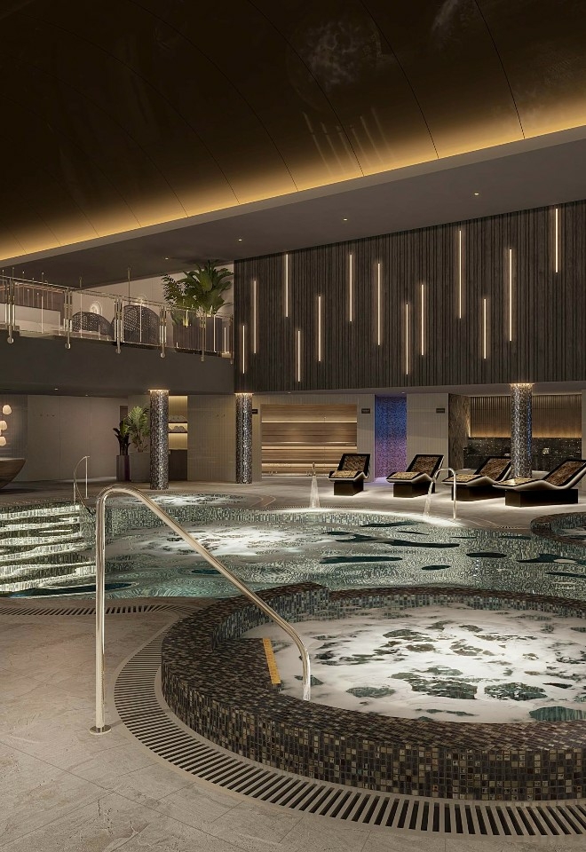 Hydrotherapy Pool at The Woodlands Spa Burnely 