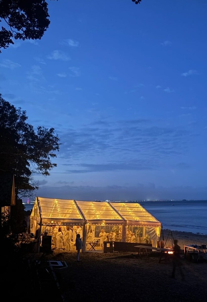 priory bay boathouse beach side weddings isle of wight by honour and pop wedding planner