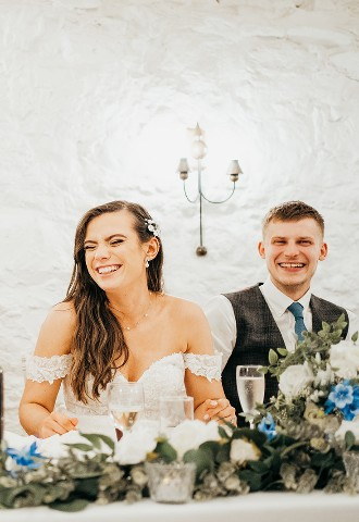 Wedding speeches at Bickley Mill Inn, Devon