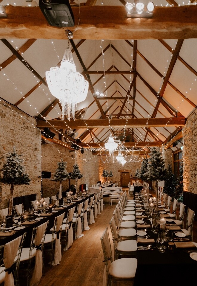 Notley Abbey Winter Wedding Breakfast