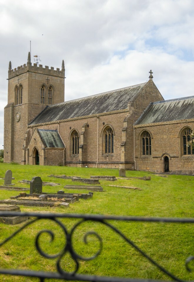 Cuckney Church is a few minutes away